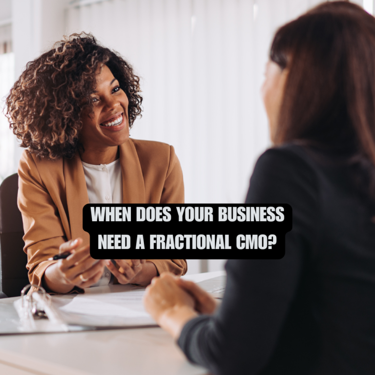 Fractional CMO: What It Is & When Your Business Needs One