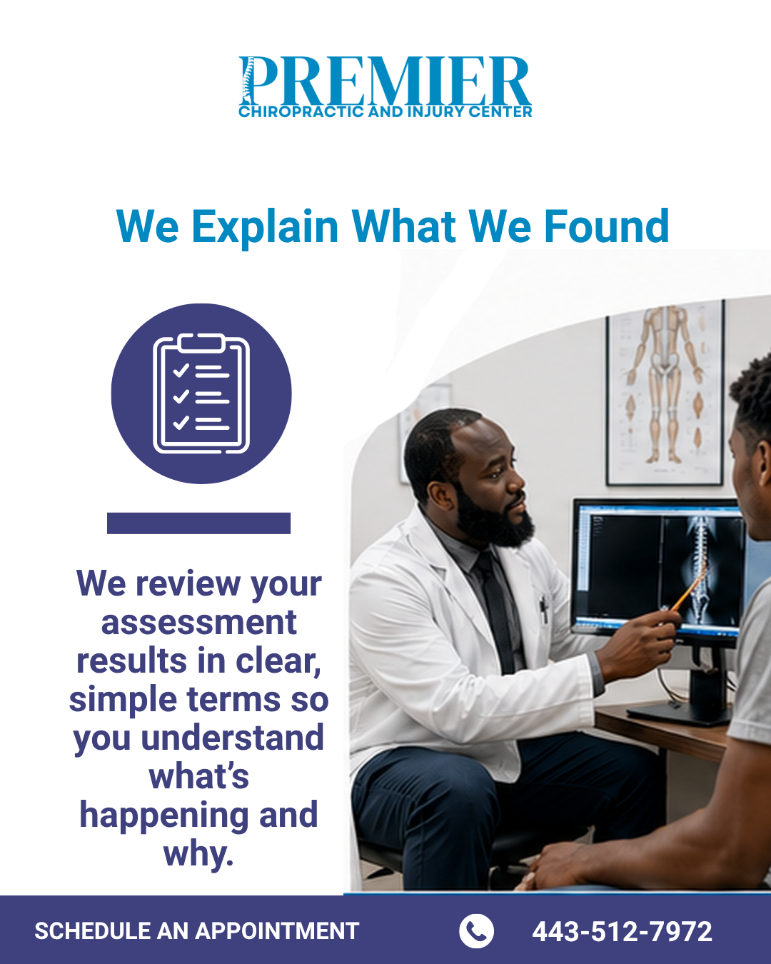 Premier Chiropractic Social Media Carousel Content | Work Sample 4
